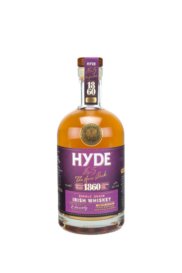Hyde No. 5 Irish Single Grain burgundy fin. 46%vol