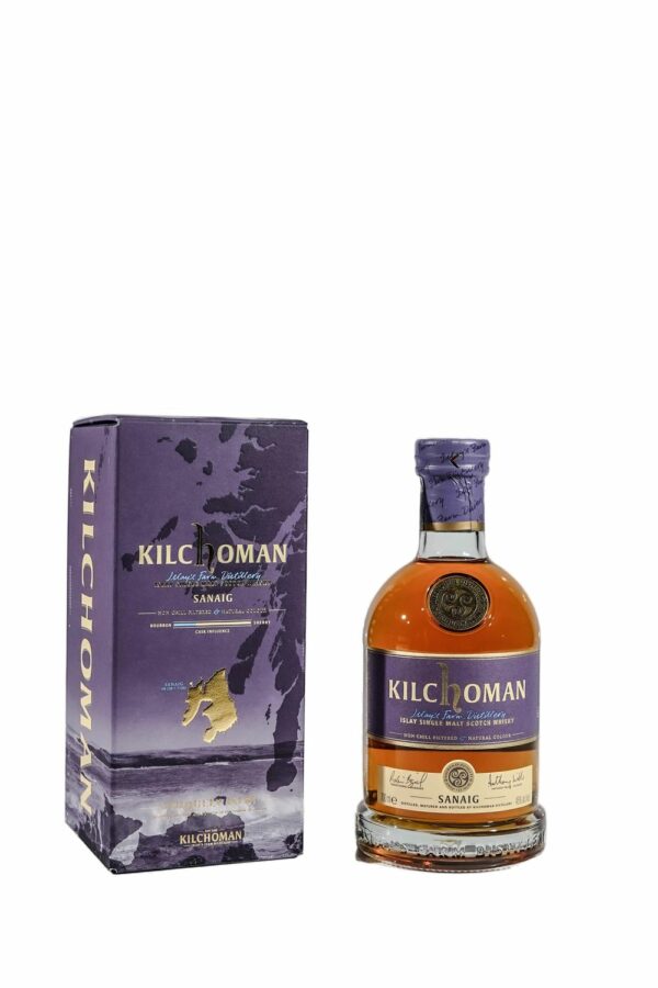 Kilchoman Sanaig 46%vol Islay Single Malt Scotch