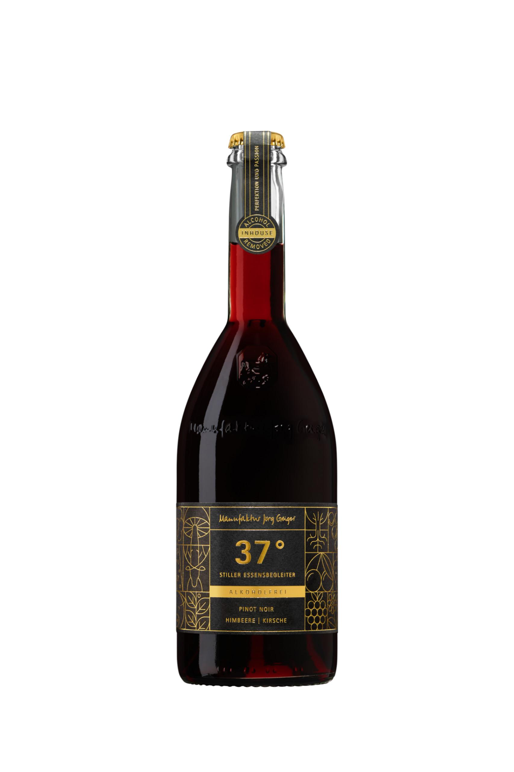 37 Grad Pinot Noir, Himbeere, Kirsche alkoholfrei BIO (DE-ÖKO-001)